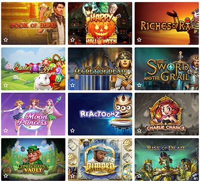 iWinFortune Casino jeux favoris