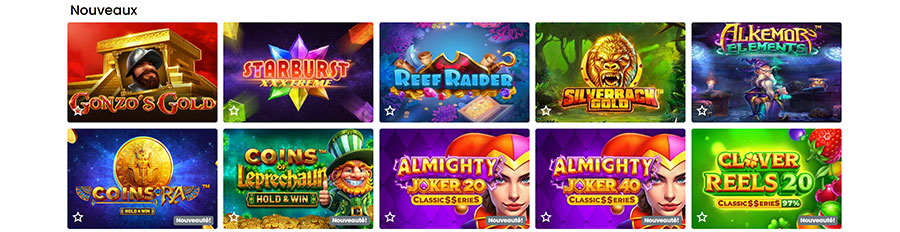 iWinFortune Casino nouveautés